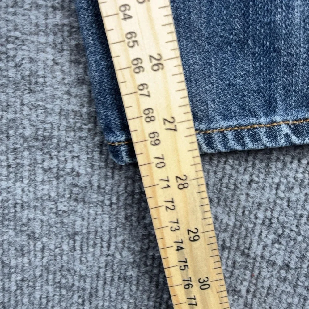 Lucky Brand Dungarees Jeans Mens 34x29 Blue Medium Wash Straight Denim Pants